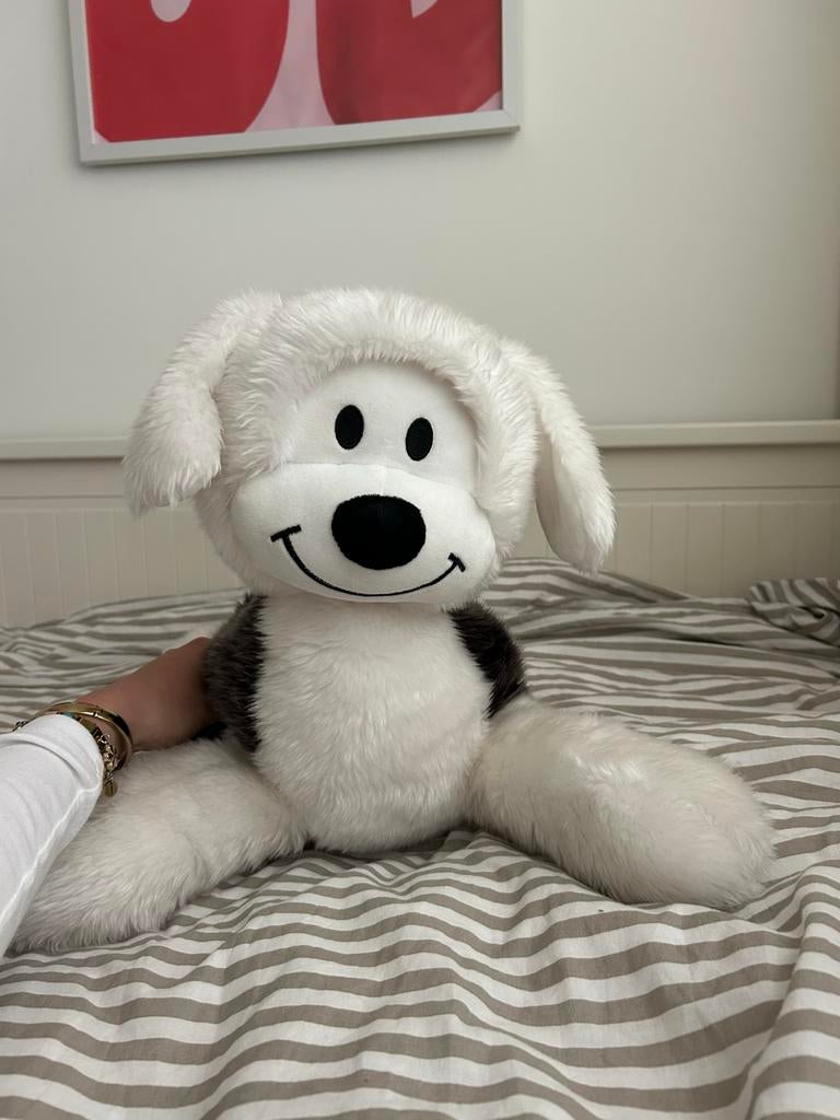 Samson knuffel XL van Samson en Gert (65 cm), Overige merken, Overige karakters, Nieuw, Meerkleurig