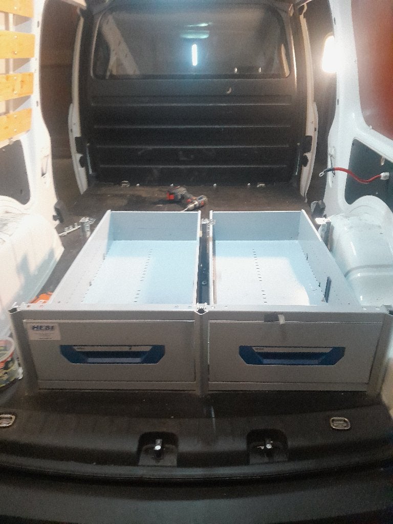 Bestelbus/Bedrijfswagen inrichting, Vloerlade va SORTIMO, Auto diversen, Ophalen, Gebruikt