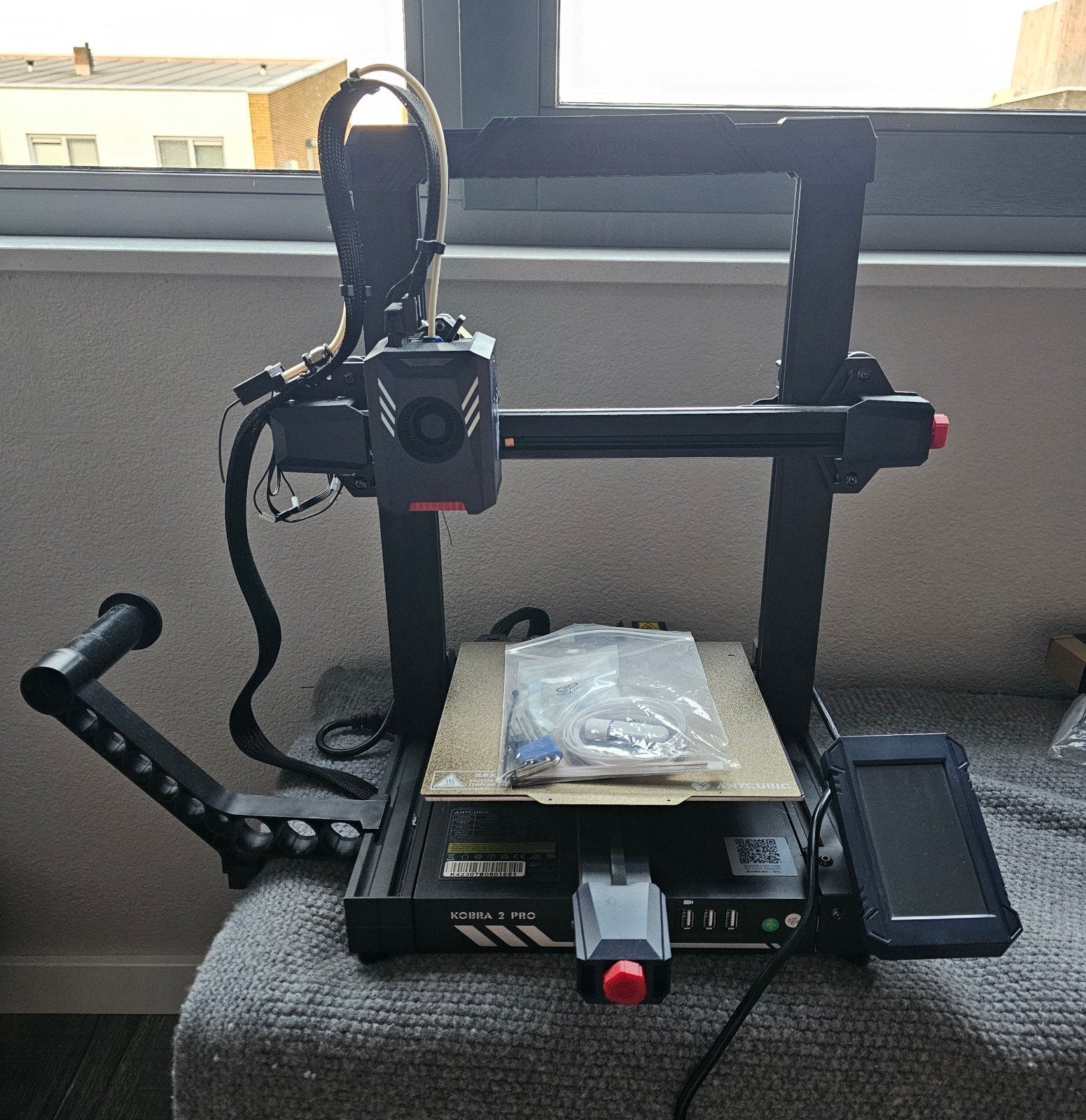 Anycubic Kobra 2 Pro 3d printer, Ophalen, Ingebouwde Wi-Fi, Zo goed als nieuw, Filament