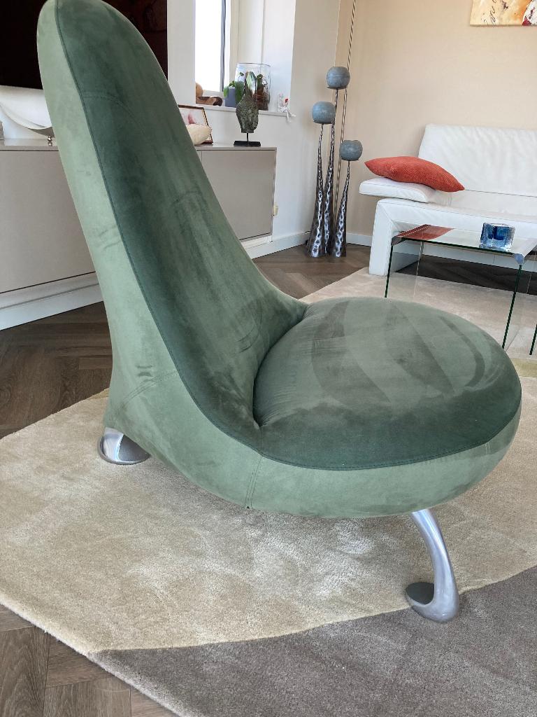 Fauteuil Leolux Chi, Ophalen, Gebruikt, 75 tot 100 cm, 75 tot 100 cm