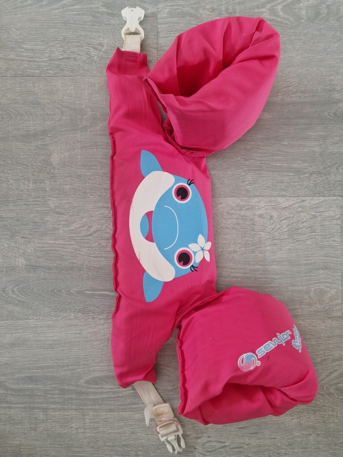 Sevylor Puddle Jumper Dolfijn Zwemvest 15-30kg, Ophalen of Verzenden, Gebruikt