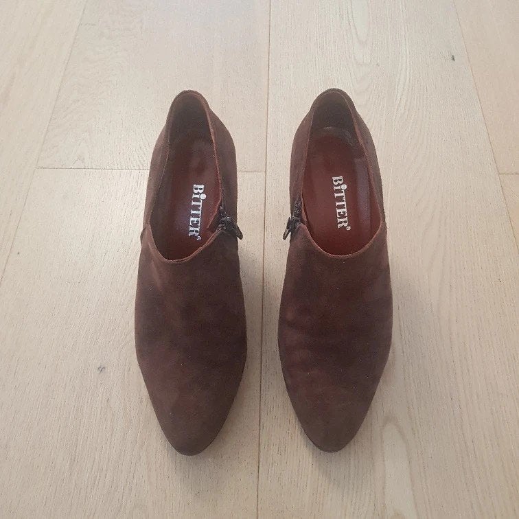 Prachtige pumps van Bitter, Kleding | Dames, Pumps, Bruin, Ophalen of Verzenden, Zo goed als nieuw