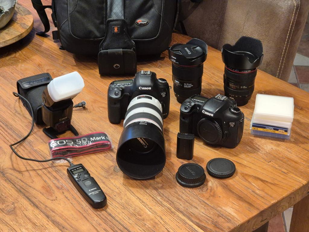 Complete set Canon EOS 5D mkiii voor de aspirant fotograaf!, Ophalen, Zo goed als nieuw, Canon, 8 keer of meer