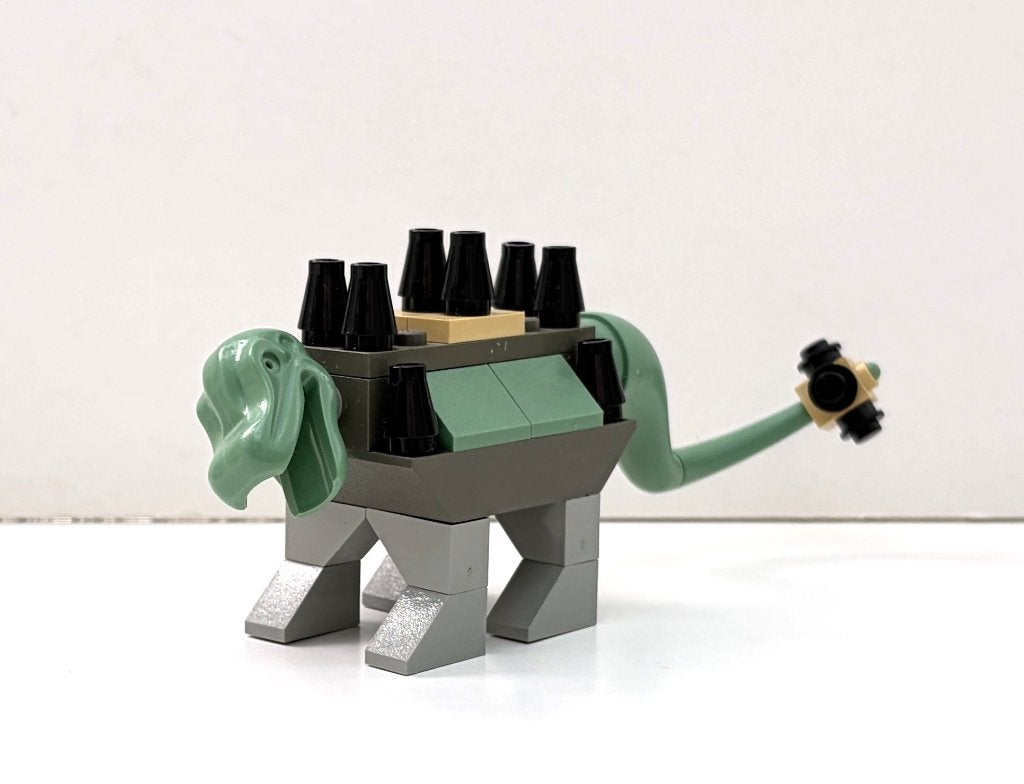Lego Dinosaurs no. 7000: Baby Dino Ankylosaurus, Overige thema's, Lego, Ophalen of Verzenden, Zo goed als nieuw