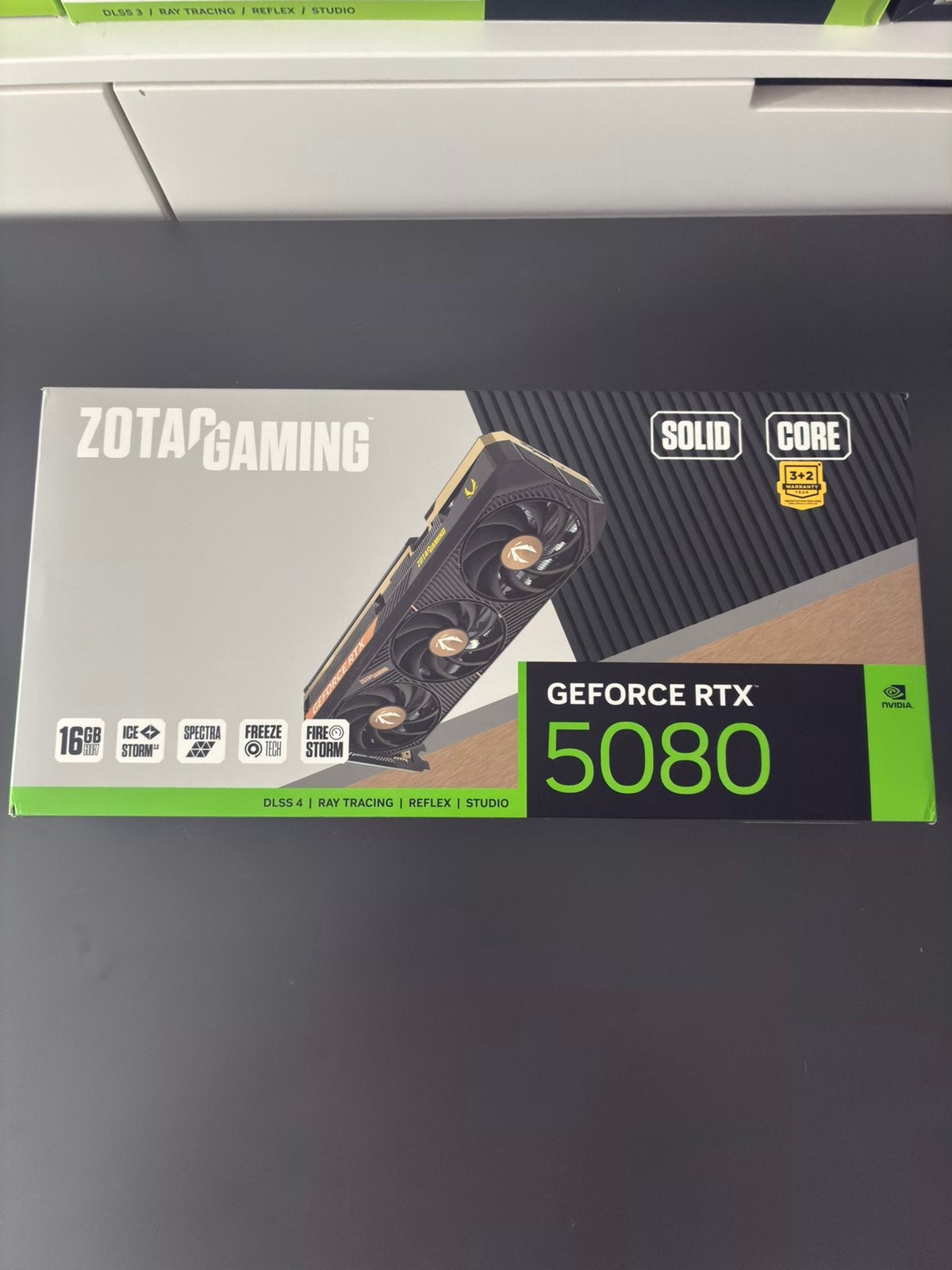 Zotac Gaming GeForce RTX 5080 Solid Core 16GB GDDR7, Ophalen of Verzenden, Nieuw, Nvidia, PCI-Express 4