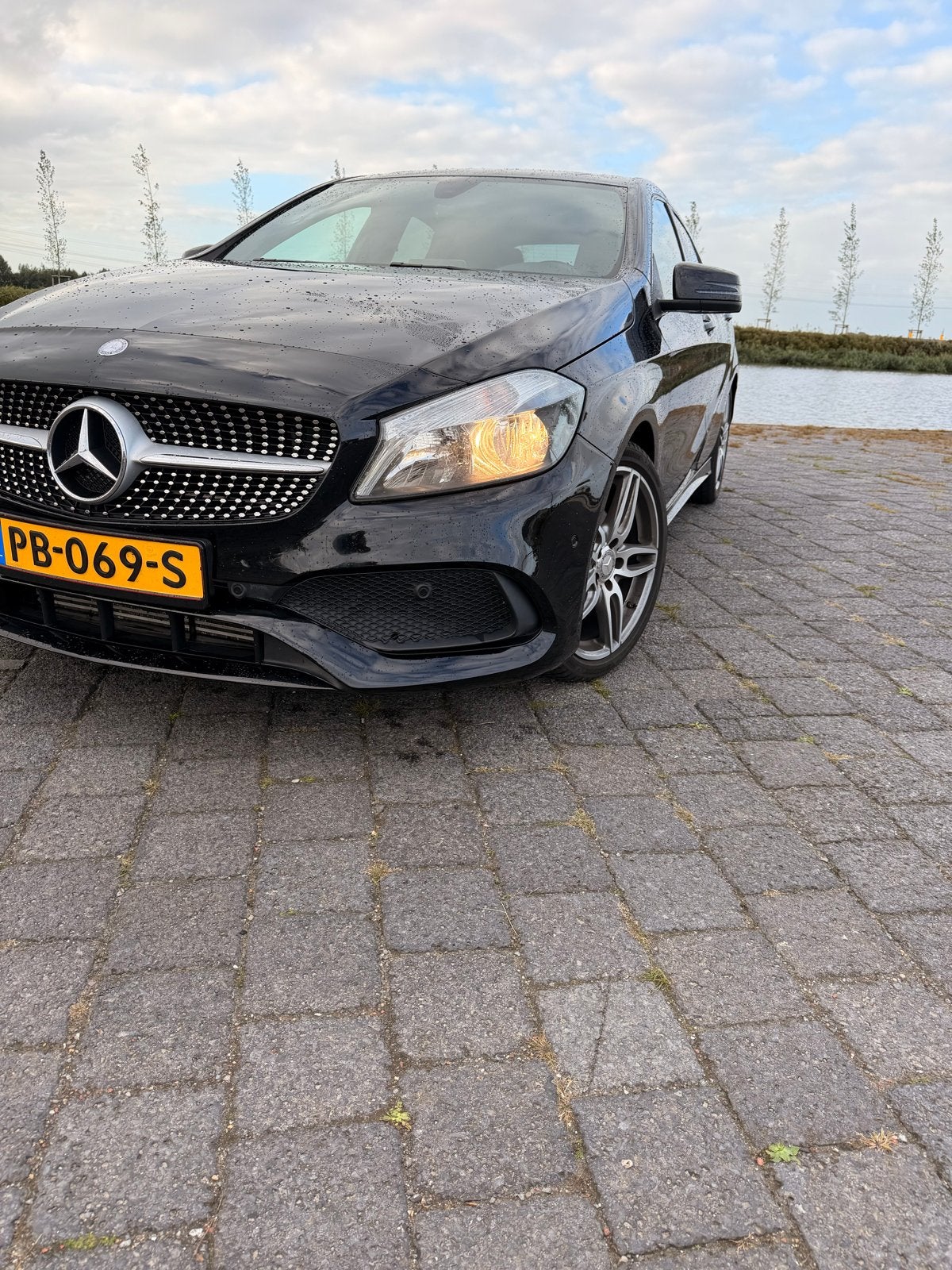 Mercedes-Benz A-Klasse 1.5 A180 CDI Blue Efficiency AUT 2016, Auto's, 1325 kg, 4 cilinders, Zwart, 1200 kg