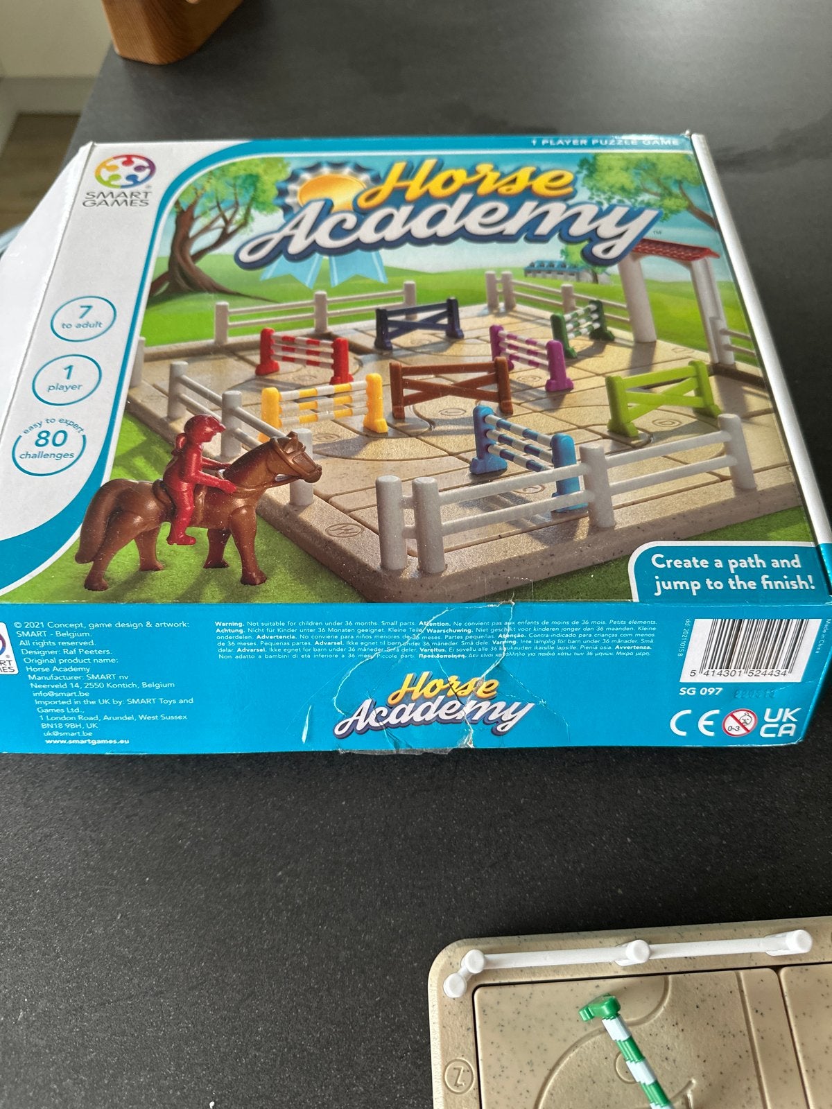 Smart Games Horse Academy - Paarden Puzzelspel, Een of twee spelers, Ophalen of Verzenden, Gebruikt