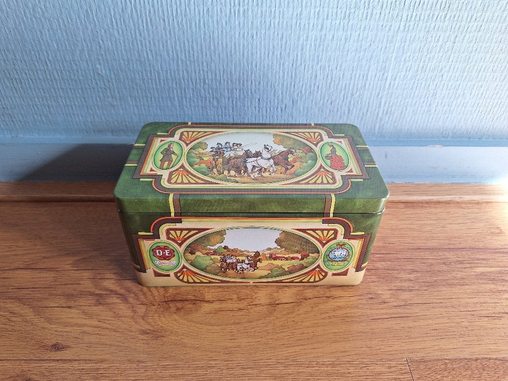 Douwe Egberts Picknick Thee Blik, Verzamelen, Blikken, Ophalen of Verzenden, Gebruikt, Thee, Douwe Egberts