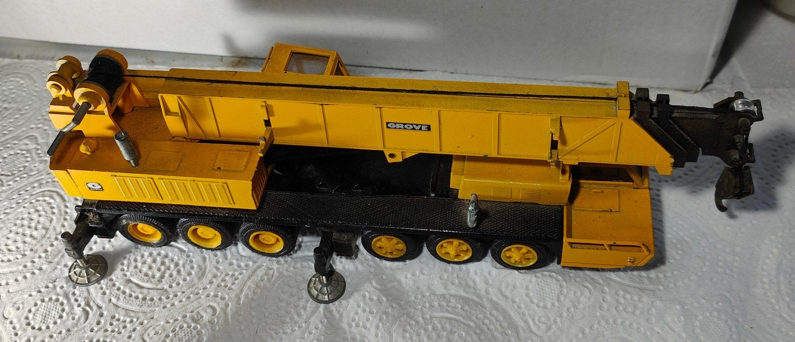 NZG metalen TM 800 80 mobiele telescoopkraan (modelnummer 15, Hobby en Vrije tijd, Ophalen of Verzenden, Gebruikt, Overige merken