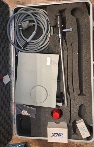 in koffer     motor diagnoseapparaat, Ophalen