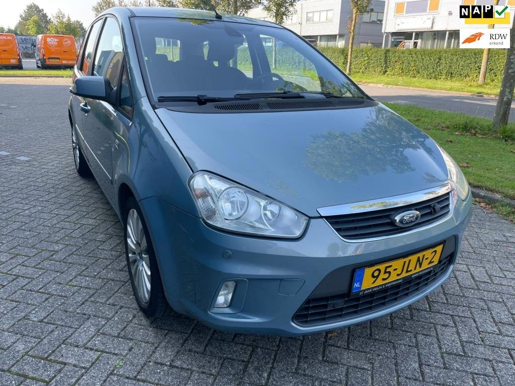 Ford C-Max 1.8-16V Titanium Flexifuel- APK tot 14-04-2027, Auto's, Voorwielaandrijving, 125 pk, Gebruikt, 4 cilinders