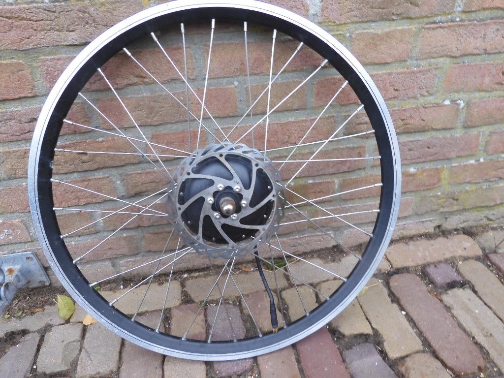 Voorwielmotor van een Vogue Tri Velo Driewieler, Fietsen en Brommers, Fietsonderdelen, Ophalen, Zo goed als nieuw, Wiel, Voque