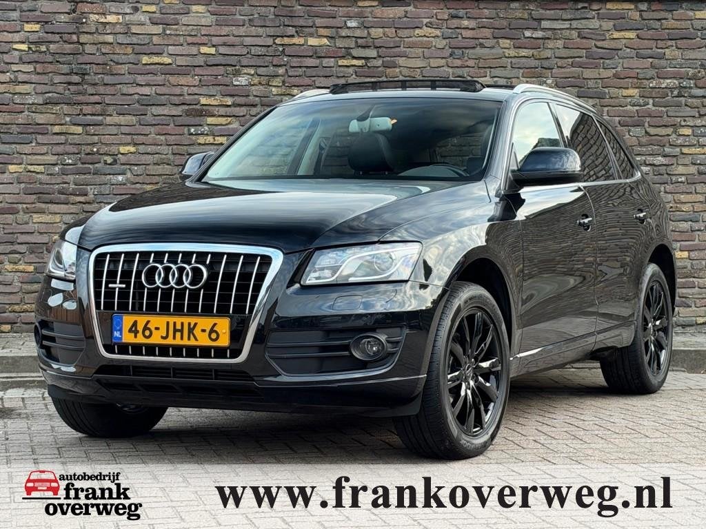 Audi Q5 2.0 TFSI Quattro PRO LINE Panodak Leer Automaat, Auto's, Euro 5, Gebruikt, Zwart, Bedrijf