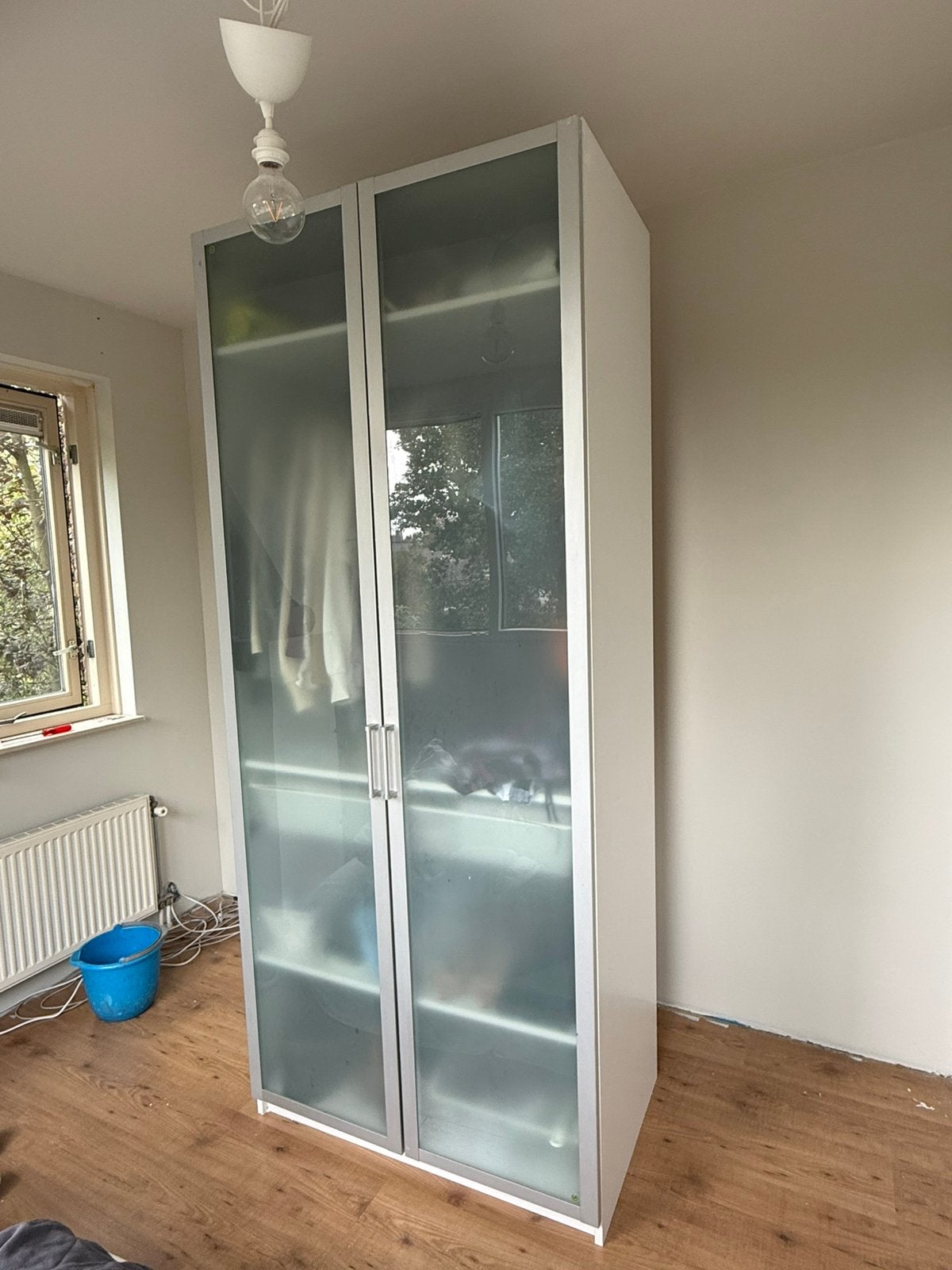 Foto 3 van 3x glas deur Ikea Pax kast