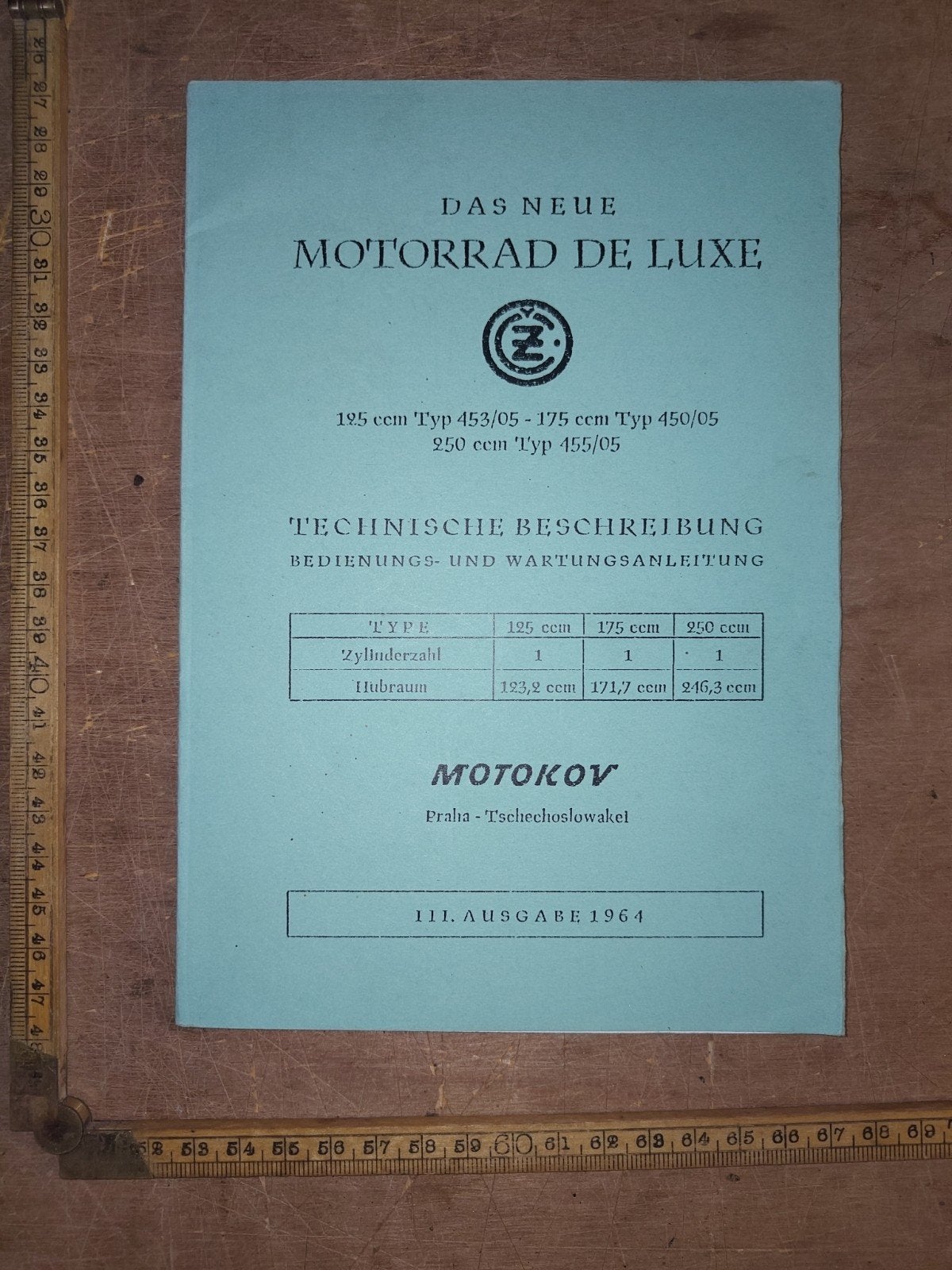 Handleiding Motokov 125, 175 en 250cc, Motoren, Ophalen of Verzenden, Overige merken