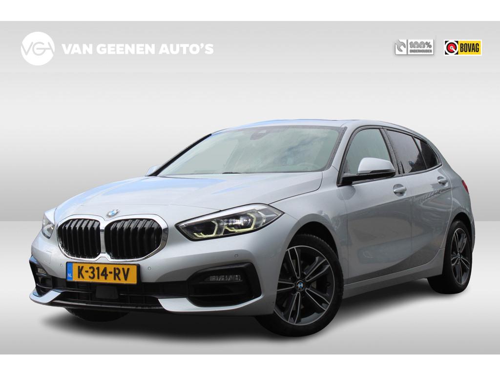 BMW 1-serie 118i Automaat Sportline | Panoramdak | Stoelverw, Auto's, BMW, Gebruikt, Automatische klimaatregeling, Leder en Stof