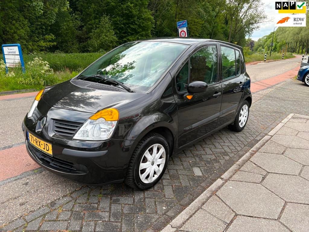 Renault Modus 1.4-16V Authentique Luxe + AIRCO!, Voorwielaandrijving, 4 cilinders, Handgeschakeld, 600 kg
