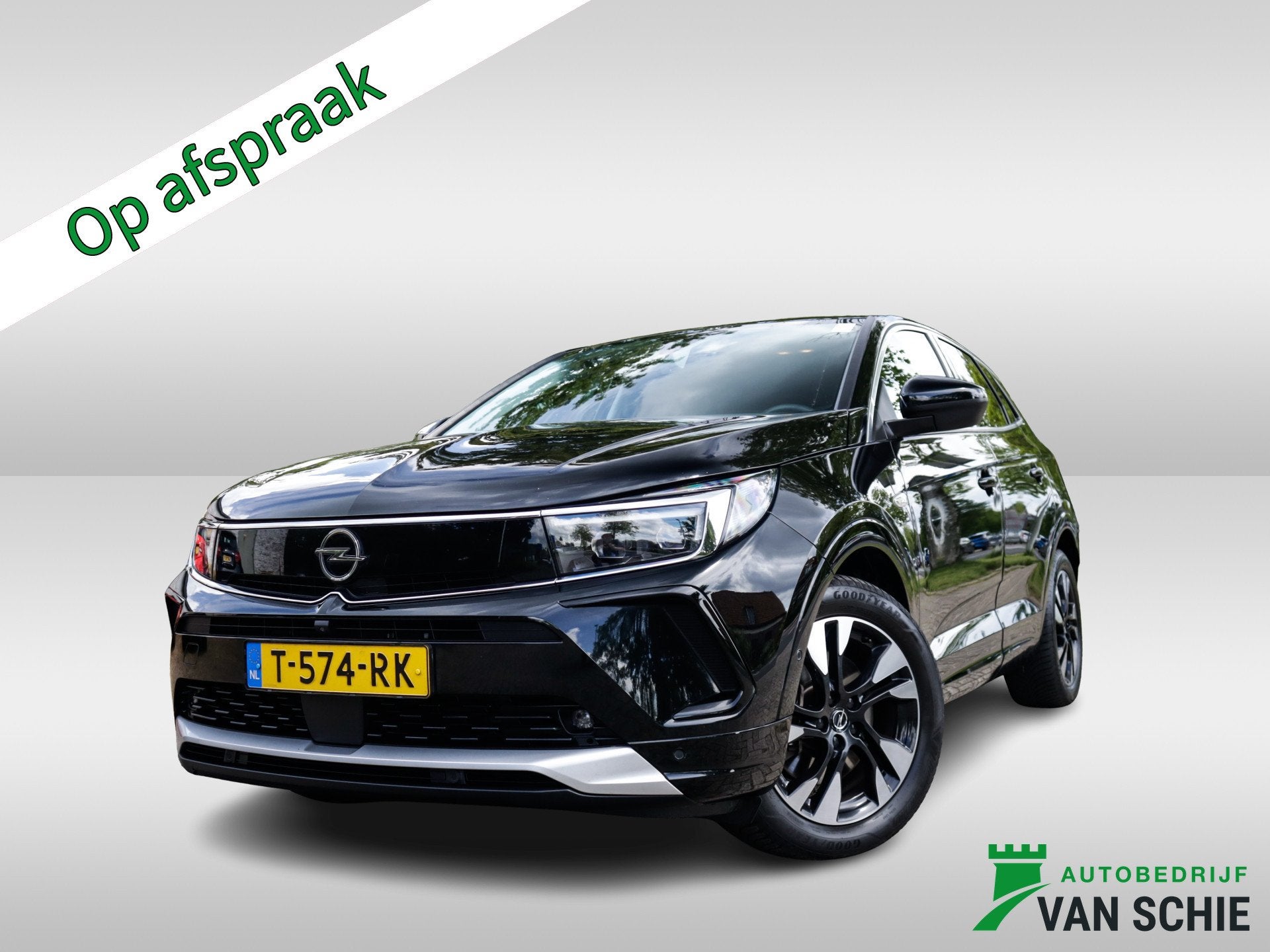Opel Grandland 1.6 Turbo Plug-In Hybrid Level 3 1e-Eig. & Ke, Auto's, Opel, 12 maanden, 4 cilinders, Leder en Stof, Zwart