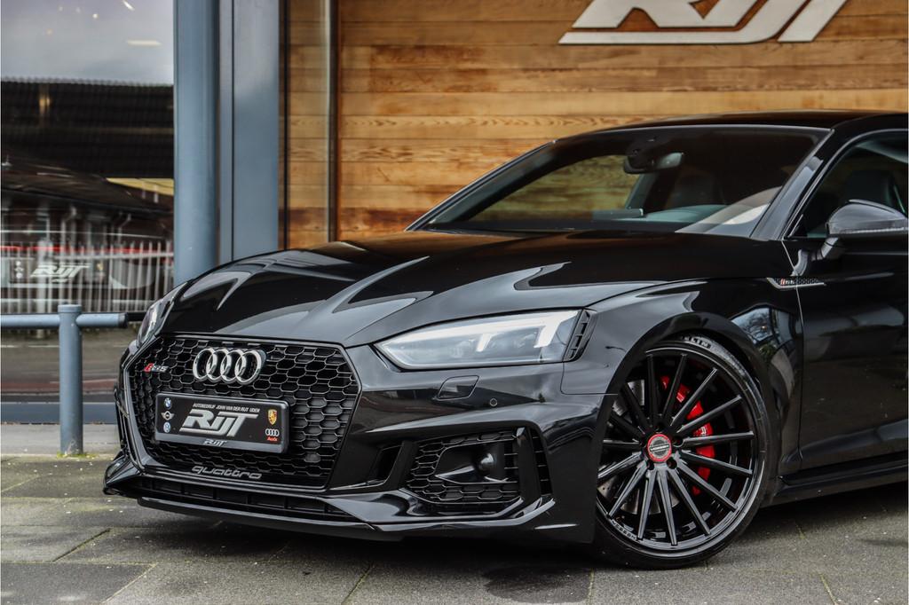 Audi RS5 2.9 V6T Quattro *Vossen/PPF/Pan.dak/Massage/B&O/HUD, Auto's, Audi, Automaat, 4 stoelen, RS5, Zwart