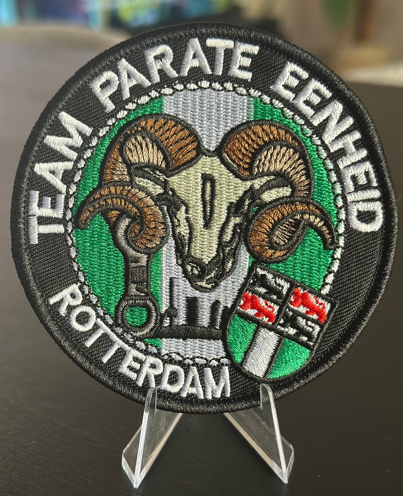 TPE Rotterdam Patch Team Parate Eenheid Politie, Ophalen of Verzenden, Overige soorten, Embleem of Badge