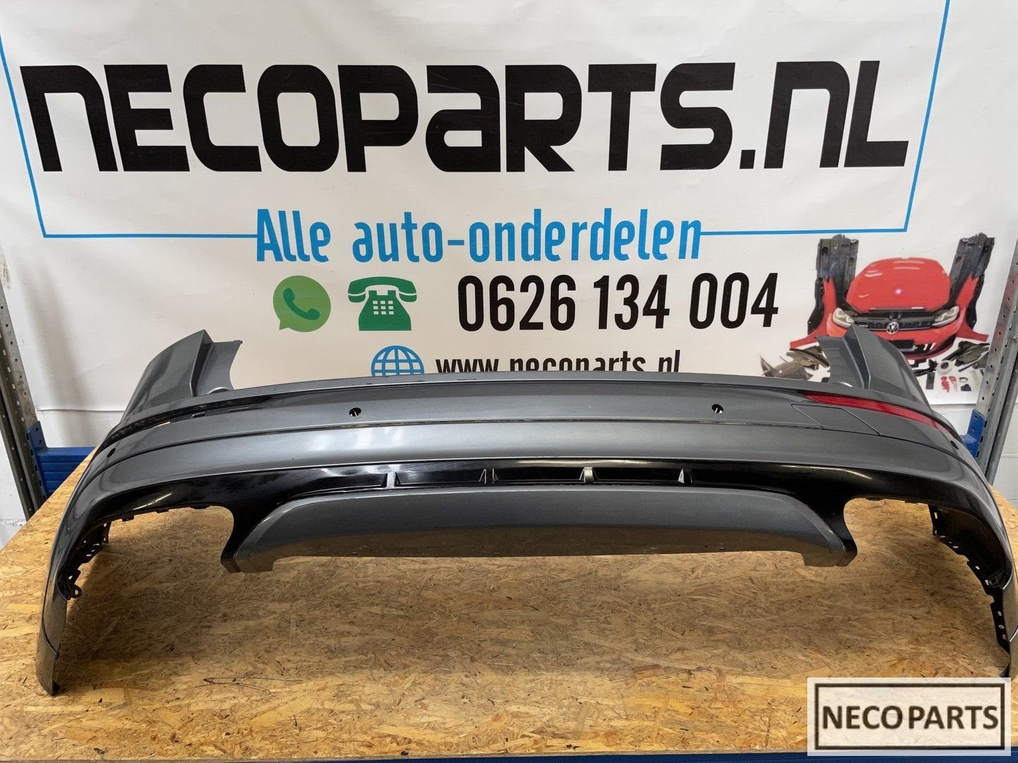 VOLVO XC60 XC 60 R DESIGN BUMPER ACHTERBUMPER 2017-, -, -, Achter, Bumper