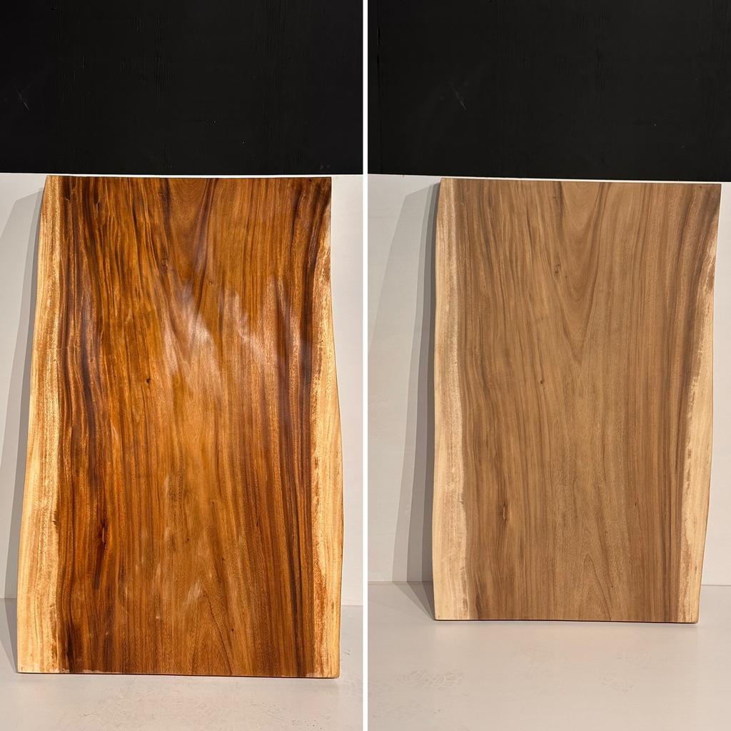 Suar houten blad 1200x750x60mm, 100 tot 150 cm, Nieuw, Vier personen, Rechthoekig