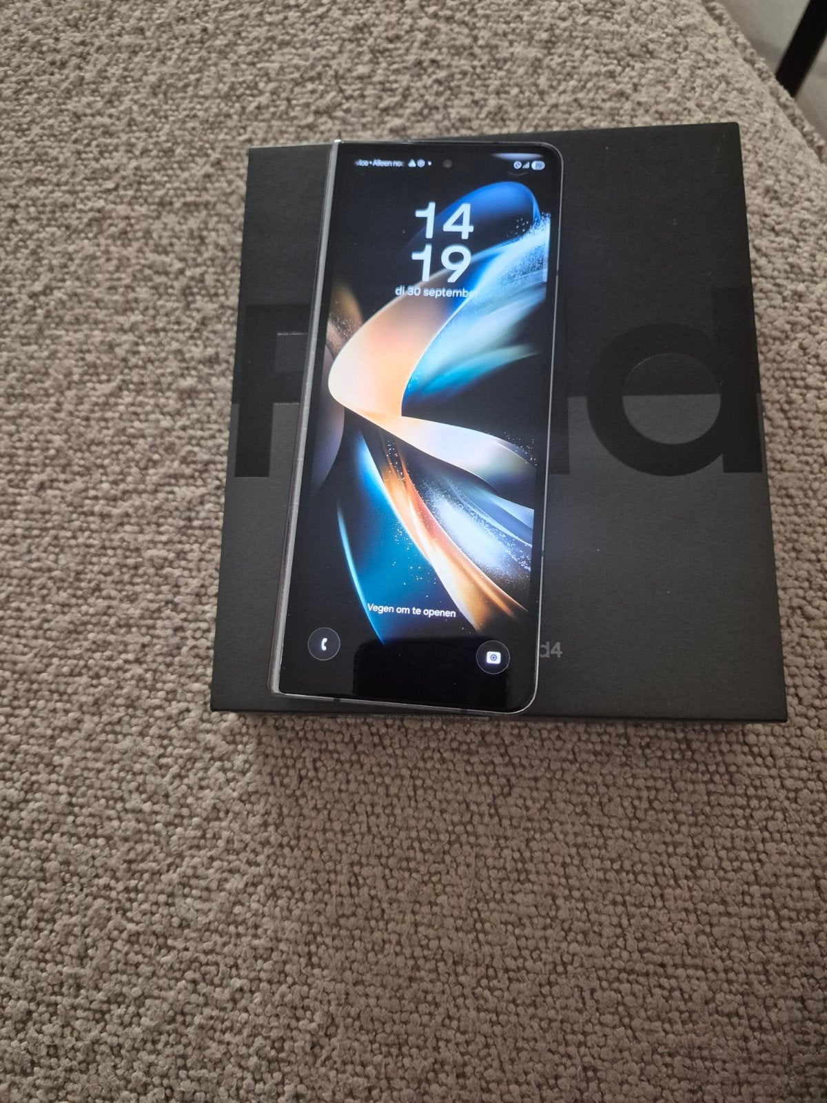 Samsung z fold 4 256gb defect, Telecommunicatie, Mobiele telefoons | Samsung, 256 GB, Ophalen of Verzenden, Zwart, Galaxy Z Fold