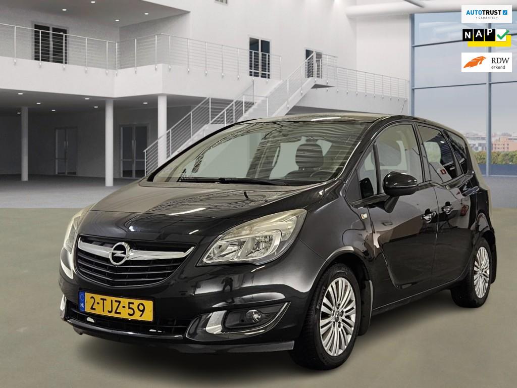 Opel Meriva 1.4 Turbo Design Edition / NL PRIJS 4499, Auto's, Opel, Voorwielaandrijving, Gebruikt, 4 cilinders, Zwart