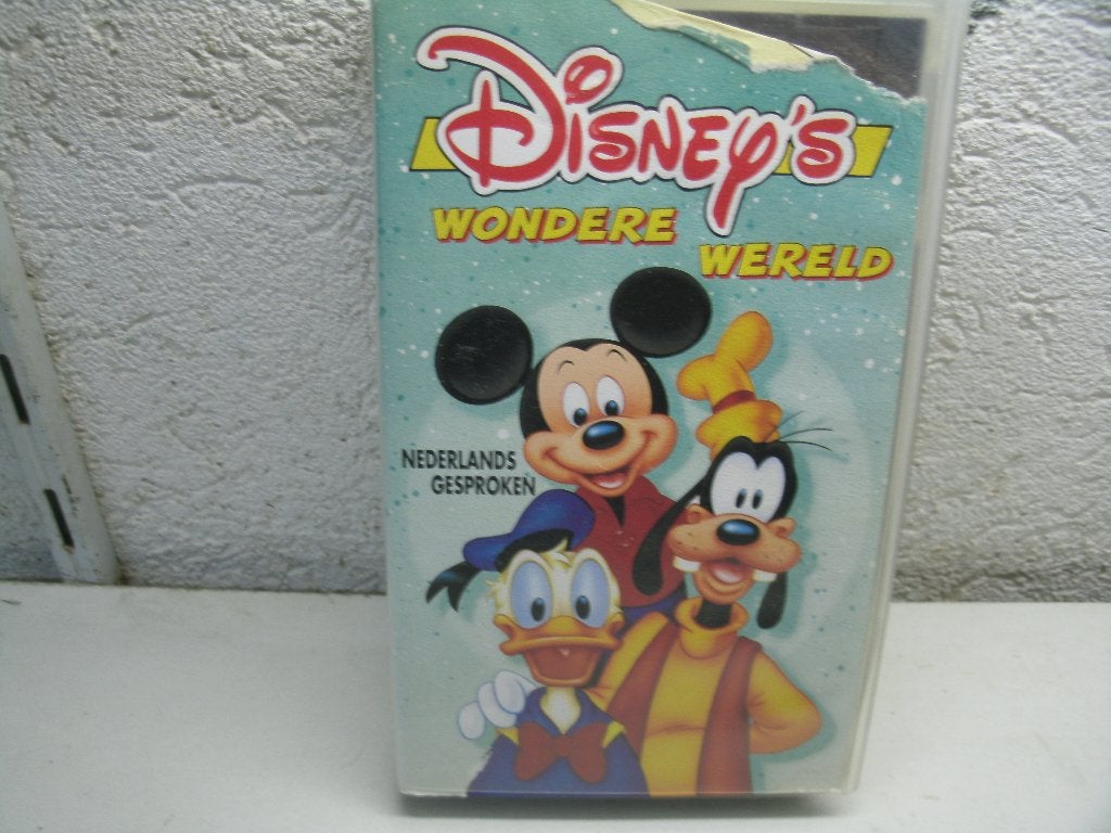 vhs 12a disney's wondere wereld, Cd's en Dvd's, VHS | Kinderen en Jeugd, Alle leeftijden, Ophalen of Verzenden, Zo goed als nieuw