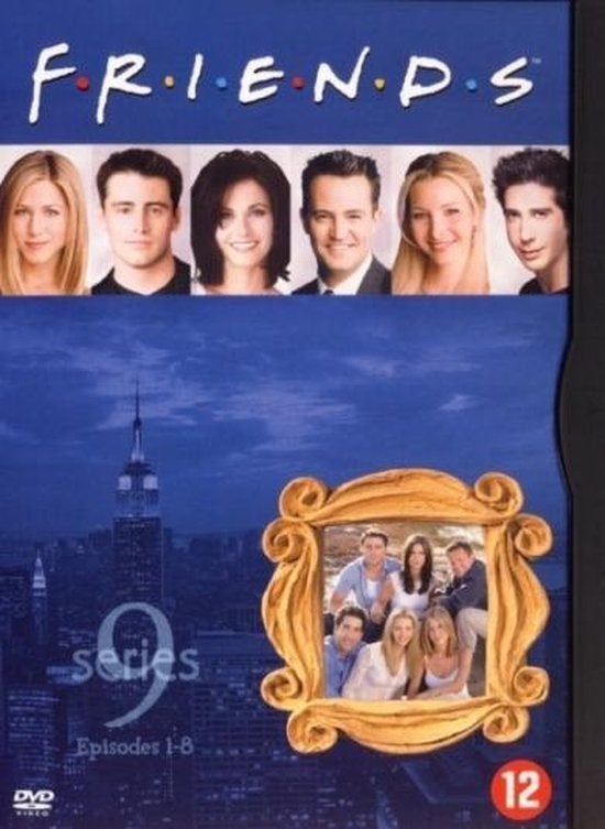 Friends - Series 9 (1-8) DVD, Vanaf 12 jaar, Verzenden, Zo goed als nieuw, Komedie