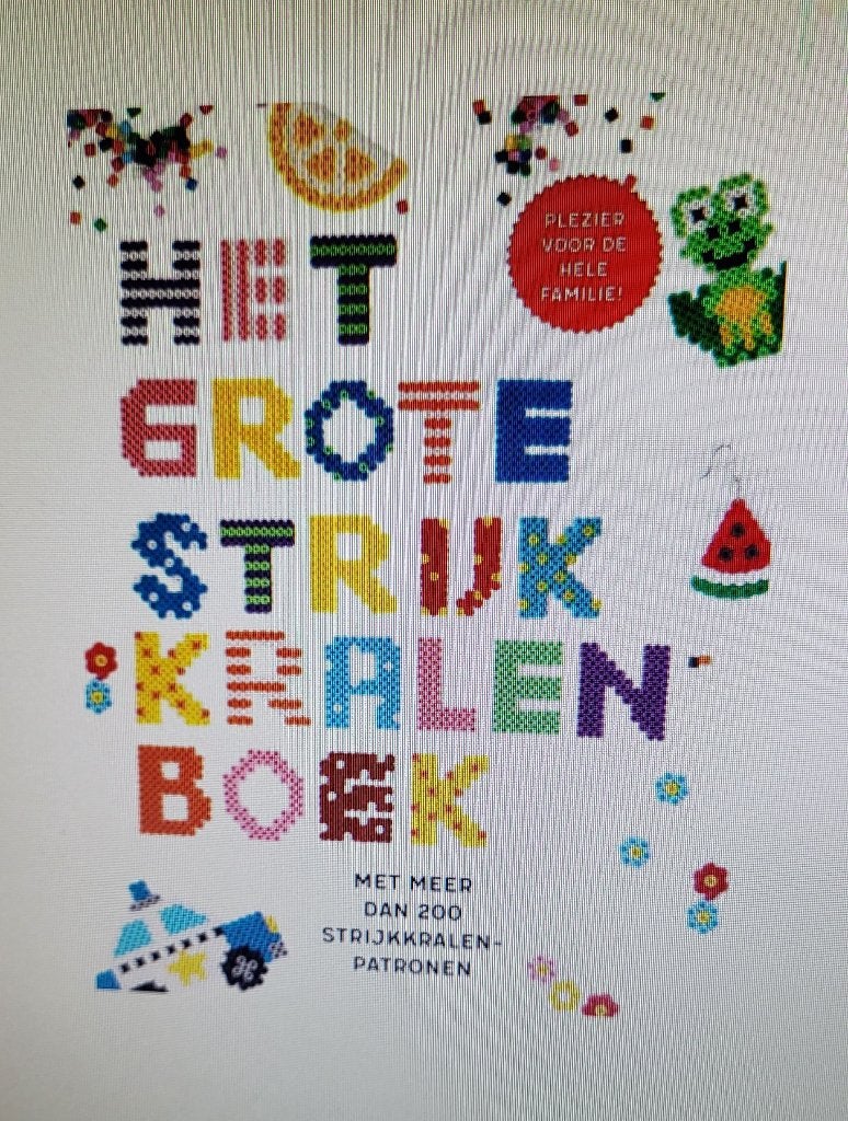 Gevraagd: Het Grote Strijkkralen boek., Ophalen of Verzenden, Fictie algemeen