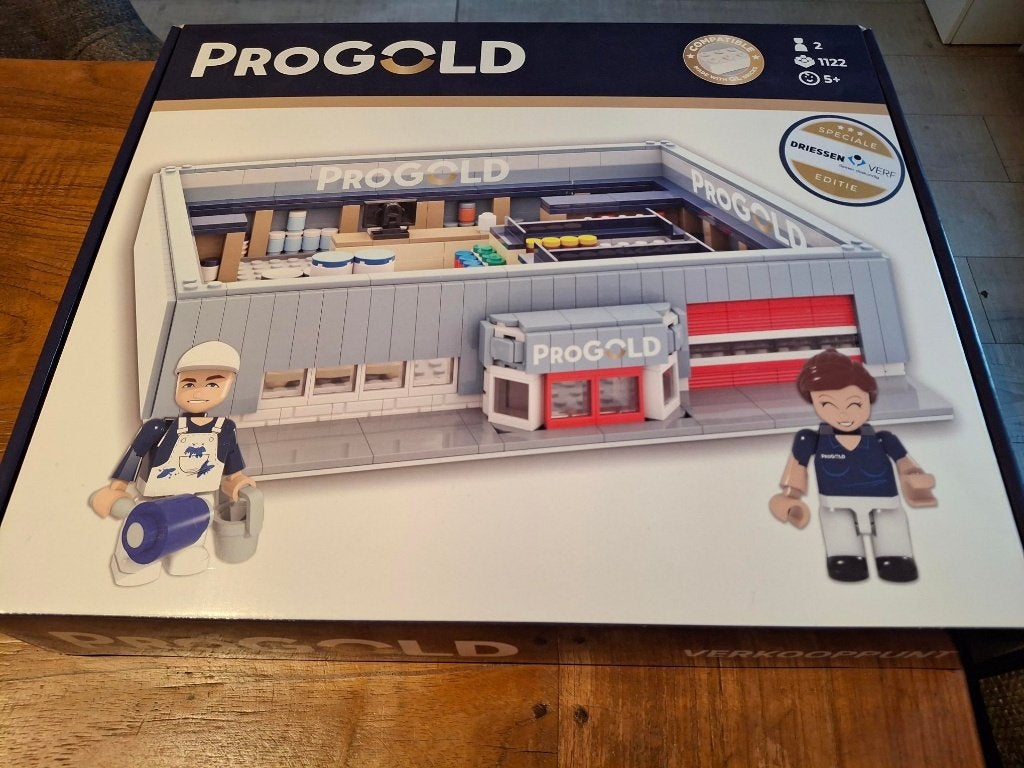 Verfwinkel Progold bouwset, Overige thema's, Nieuw, Ophalen of Verzenden, Compleet