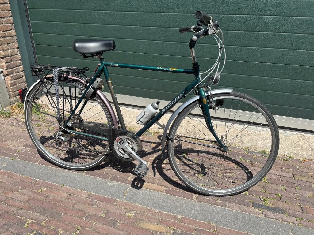 Fietshokje Houtplein: gazelle bahia herenfiets 3x7SPD, Gebruikt, Velgrem, Versnellingen, Niet ingevuld
