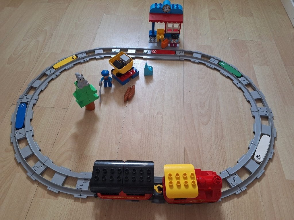 duplo trein 10874, Ophalen of Verzenden, Duplo, Complete set, Compleet