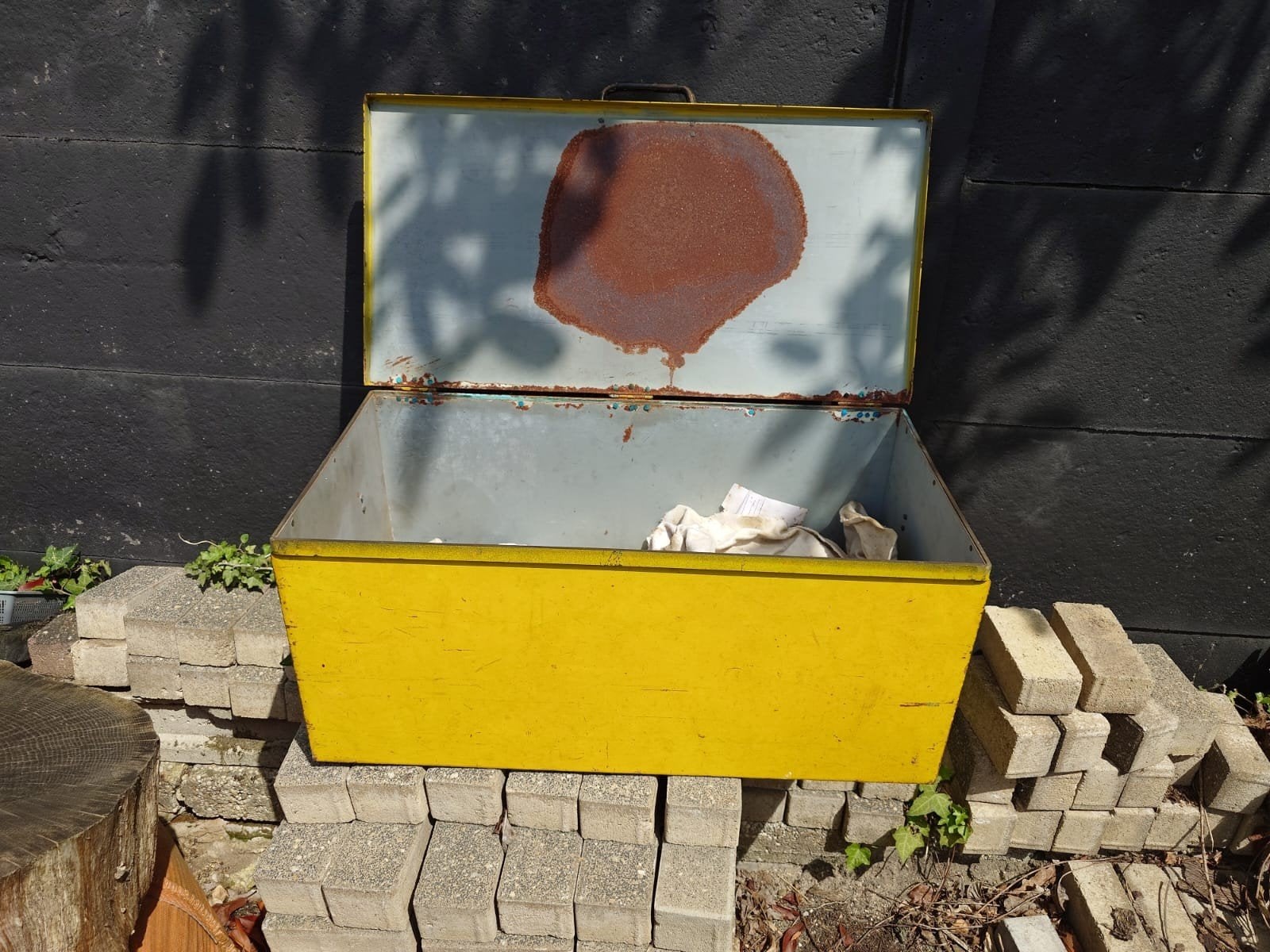 Opberg kist, Doe-het-zelf en Verbouw, Ophalen, Gebruikt