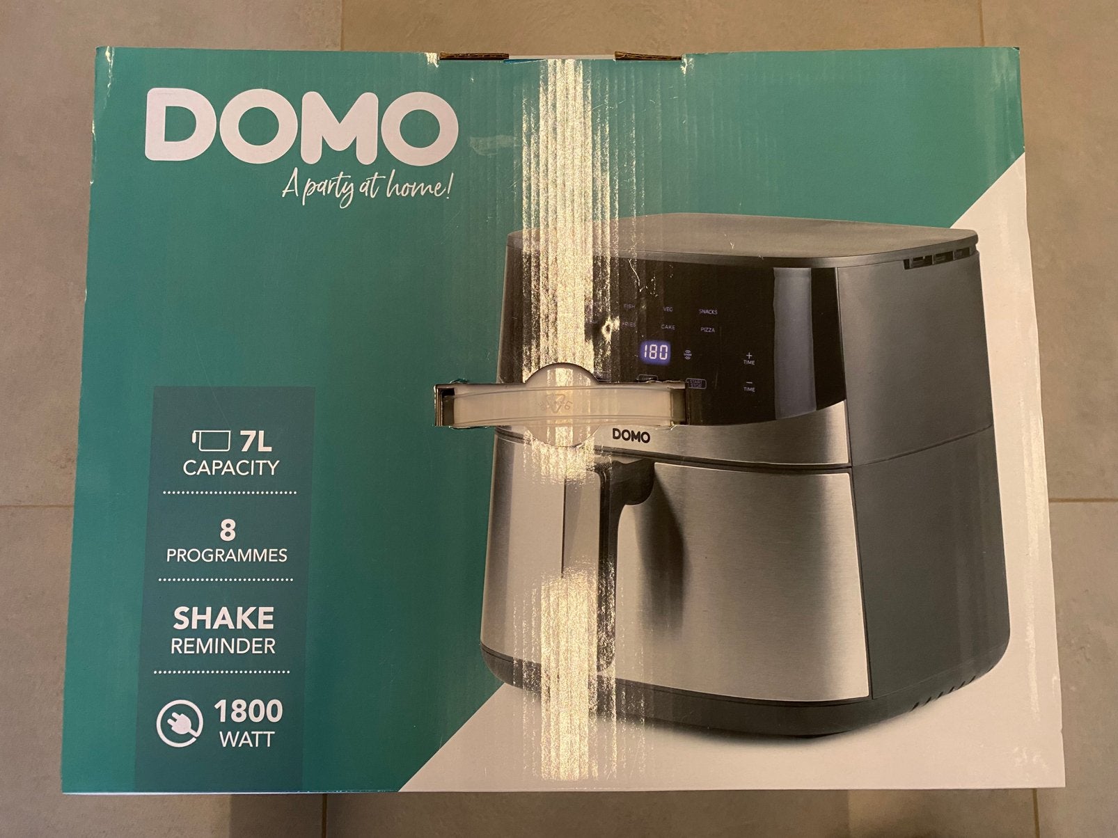 Airfryer DOMO, Ophalen, Nieuw, Airfryer
