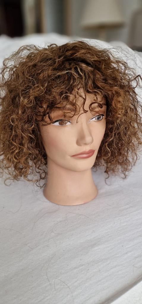 Menselijke haar pruik, Sieraden, Tassen en Uiterlijk, Uiterlijk | Haarverzorging, Ophalen of Verzenden, Nieuw, Pruik of Haarverlenging