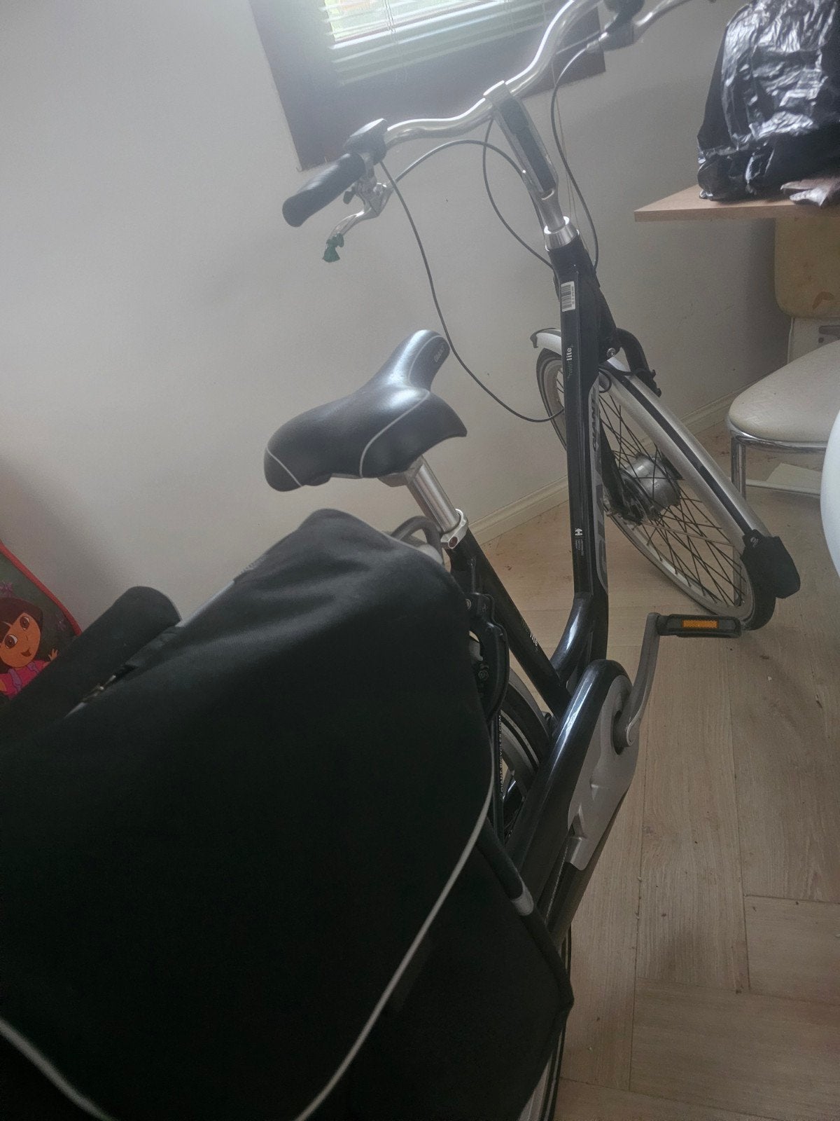 Electrische Giant Damesfiets - gebruikt, Ophalen, 53 tot 56 cm, Velgrem, Versnellingen