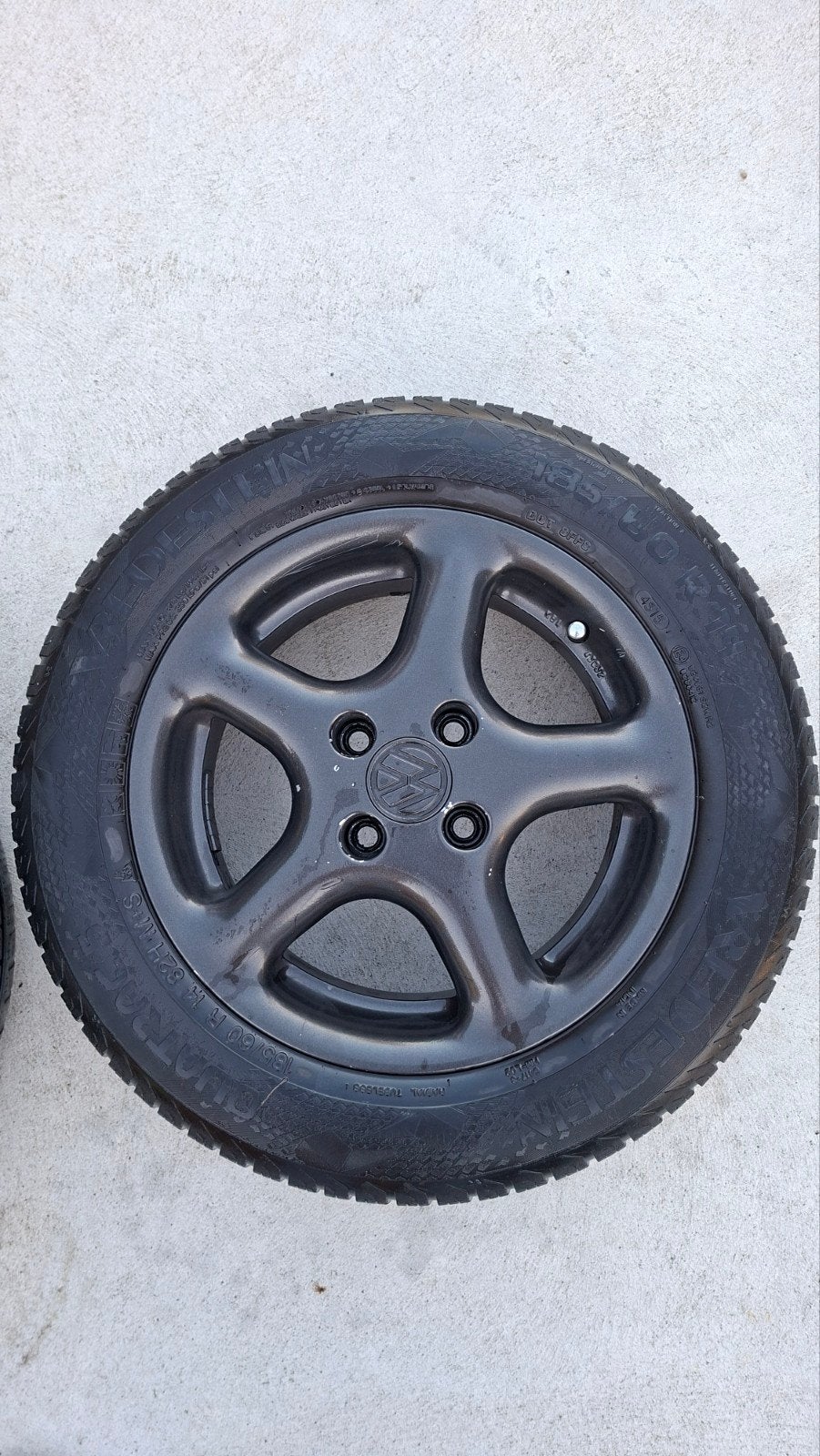 Volkswagen velgen 4x100 14 inch, Auto diversen, Wieldoppen, Ophalen