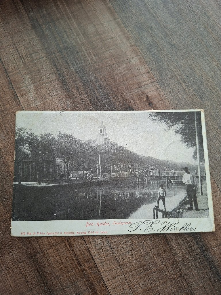 den helder, Ophalen of Verzenden, Voor 1920, Gelopen, Noord-Holland