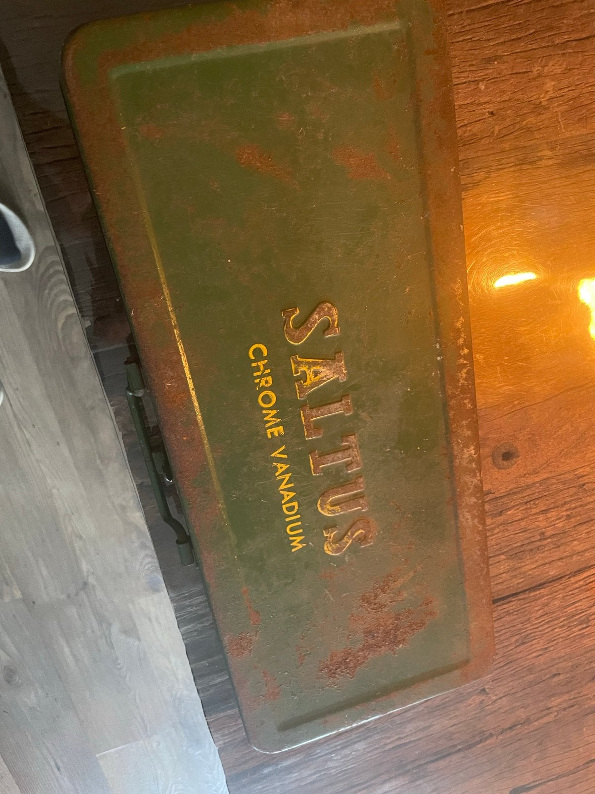 Vintage Saltus Chrome Vanadium ratelset (doppenset), Ophalen