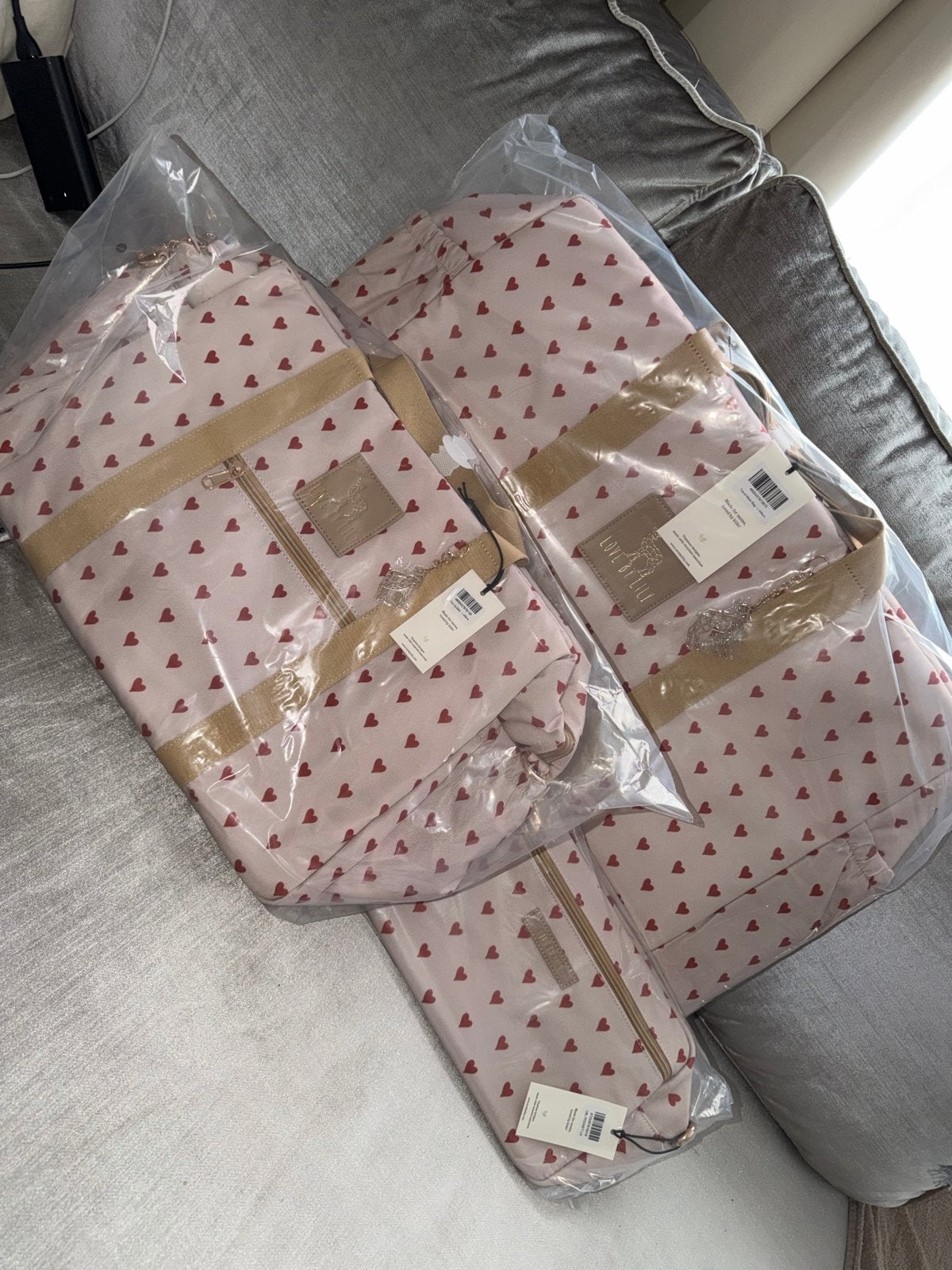 Luiertas set Love By Lily, Ophalen of Verzenden, Nieuw, Overige typen