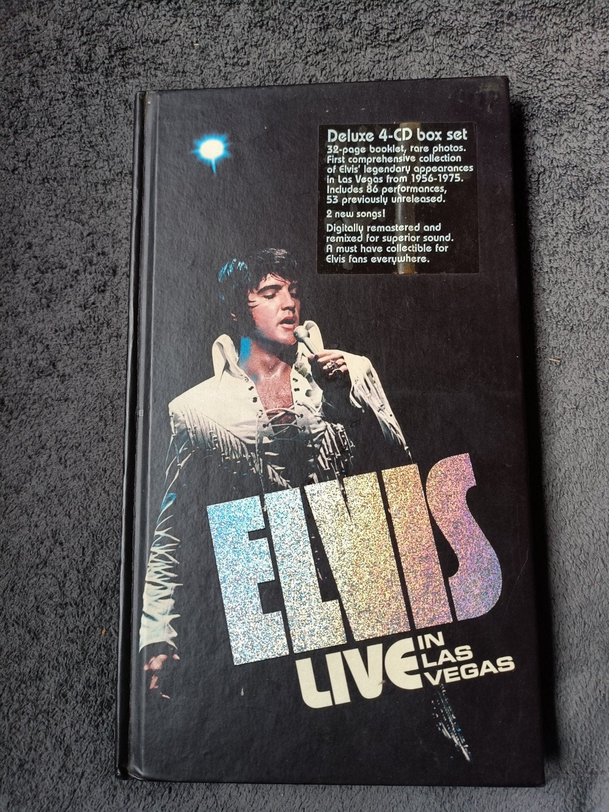 Elvis Presley - Live in Las Vegas (4-CD Boxset), Gebruikt, Boxset, Inclusief boekje, Pop