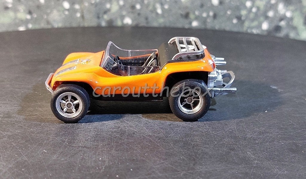 Dune Buggy oranje 1:43 Norev No088, Hobby en Vrije tijd, Ophalen of Verzenden, Nieuw, Auto, Norev