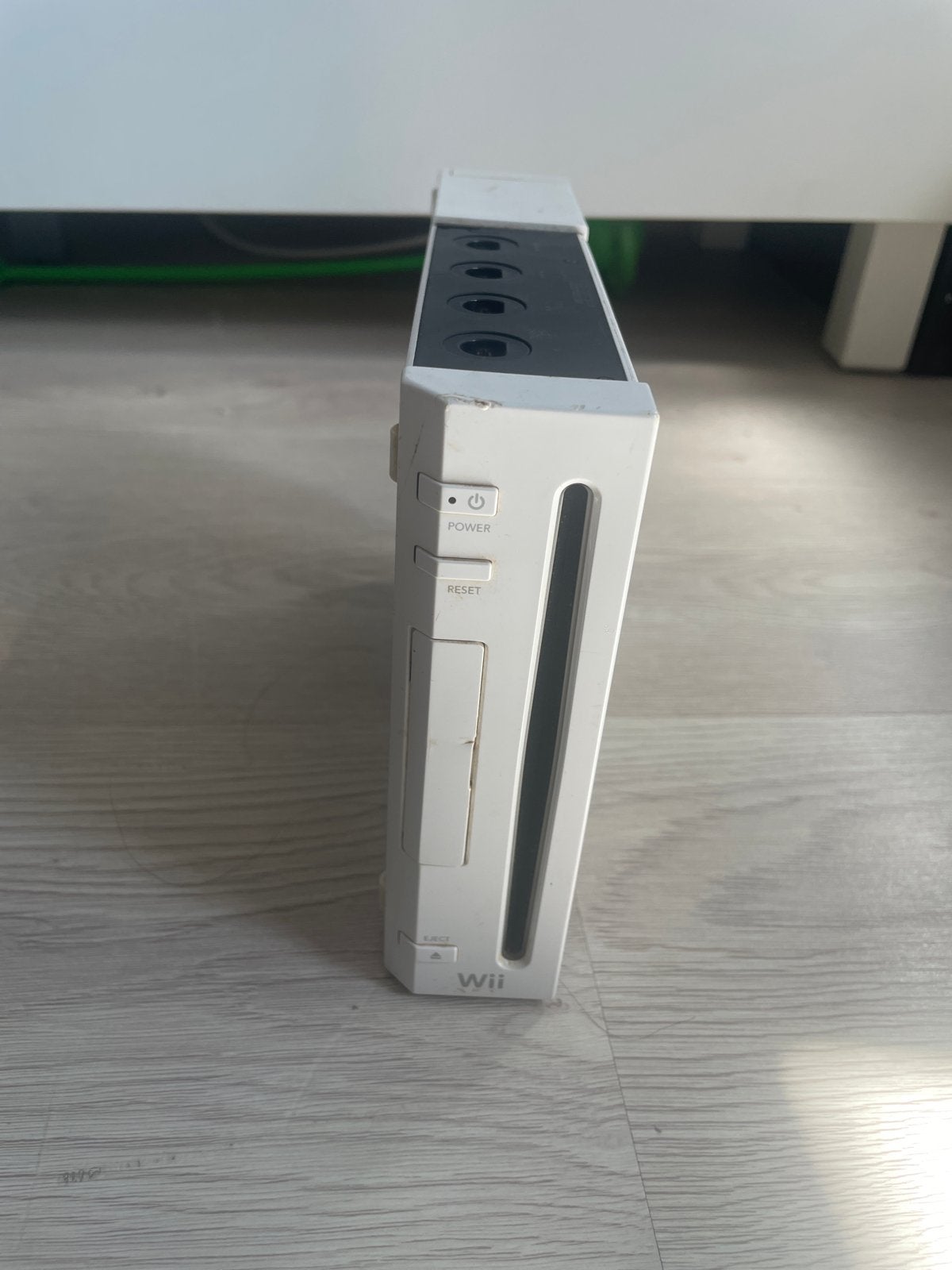 Nintendo Wii Console met 1 controller en steering wheel, Spelcomputers en Games, Ophalen, Gebruikt, Met 1 controller