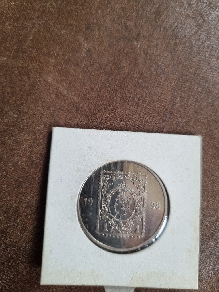 Munt, Ophalen of Verzenden, Koningin Beatrix, Losse munt, Zilver