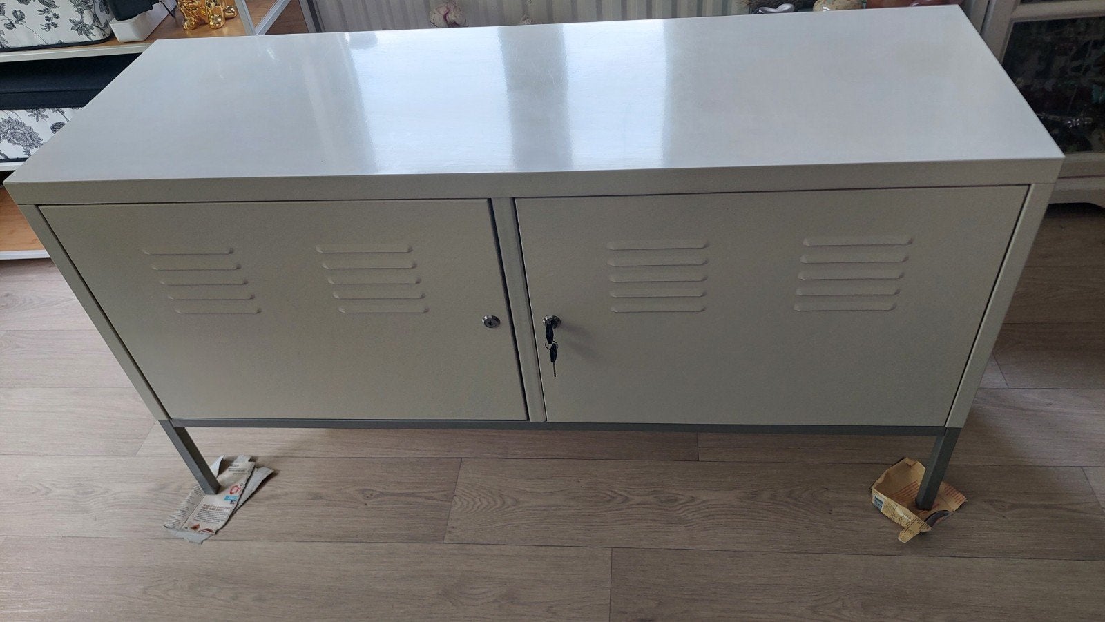 Ikea lockerkast. Tv kast wit., Huis en Inrichting, Ophalen, Gebruikt