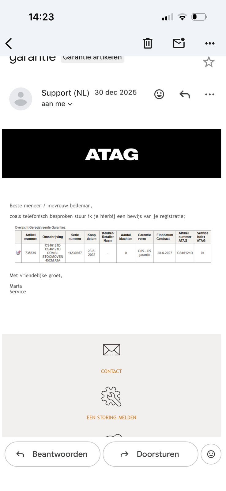 Atag Zone 32 kW verwarmingsketel, Ophalen, Gebruikt, Hoog rendement (Hr), Cv-ketel of Combi-ketel
