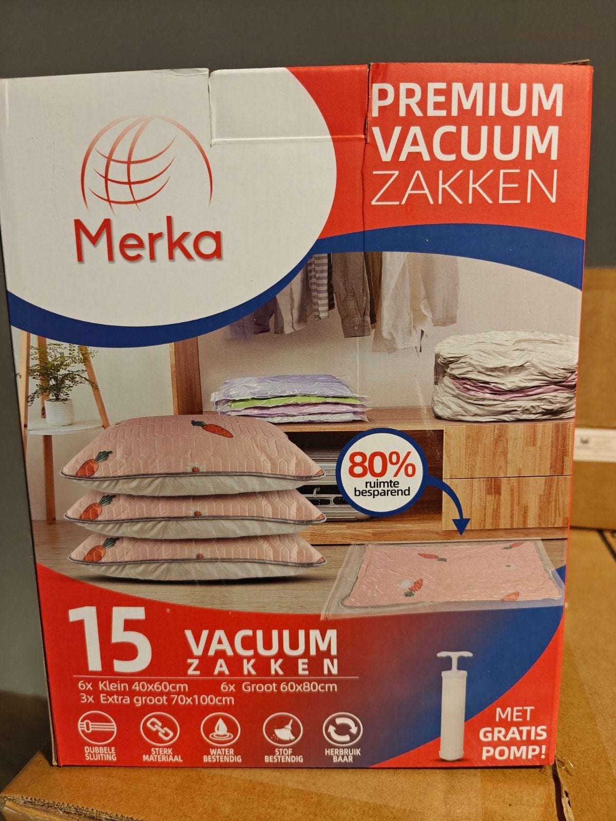 Vacuüm zakken - 15 stuks, Ophalen of Verzenden, Nieuw