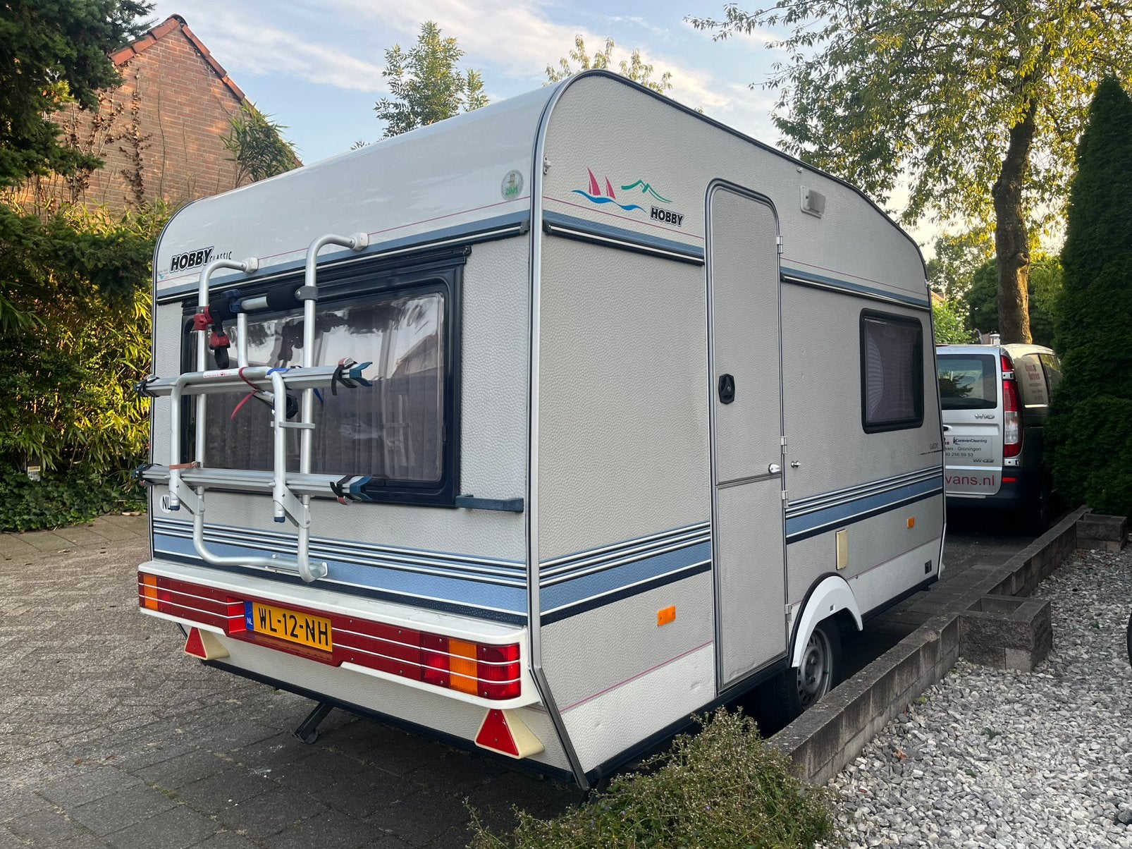Hobby 350 N Classic ( 1994 ) stapelbed !!!, Caravans en Kamperen, Standaardzit, Stapelbed, Hobby, Bedrijf